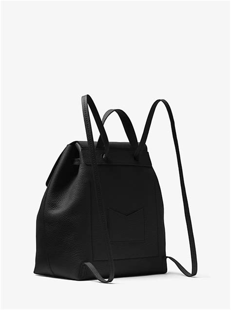 Junie Medium Pebbled Leather Backpack 